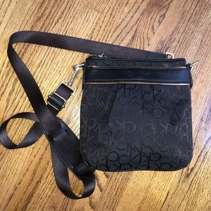 Calvin Klein Dark Brown Crossbody